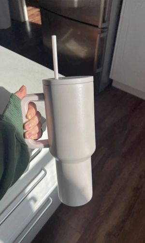 Qwench Insulated Tumbler 1.1 L Almond Latte