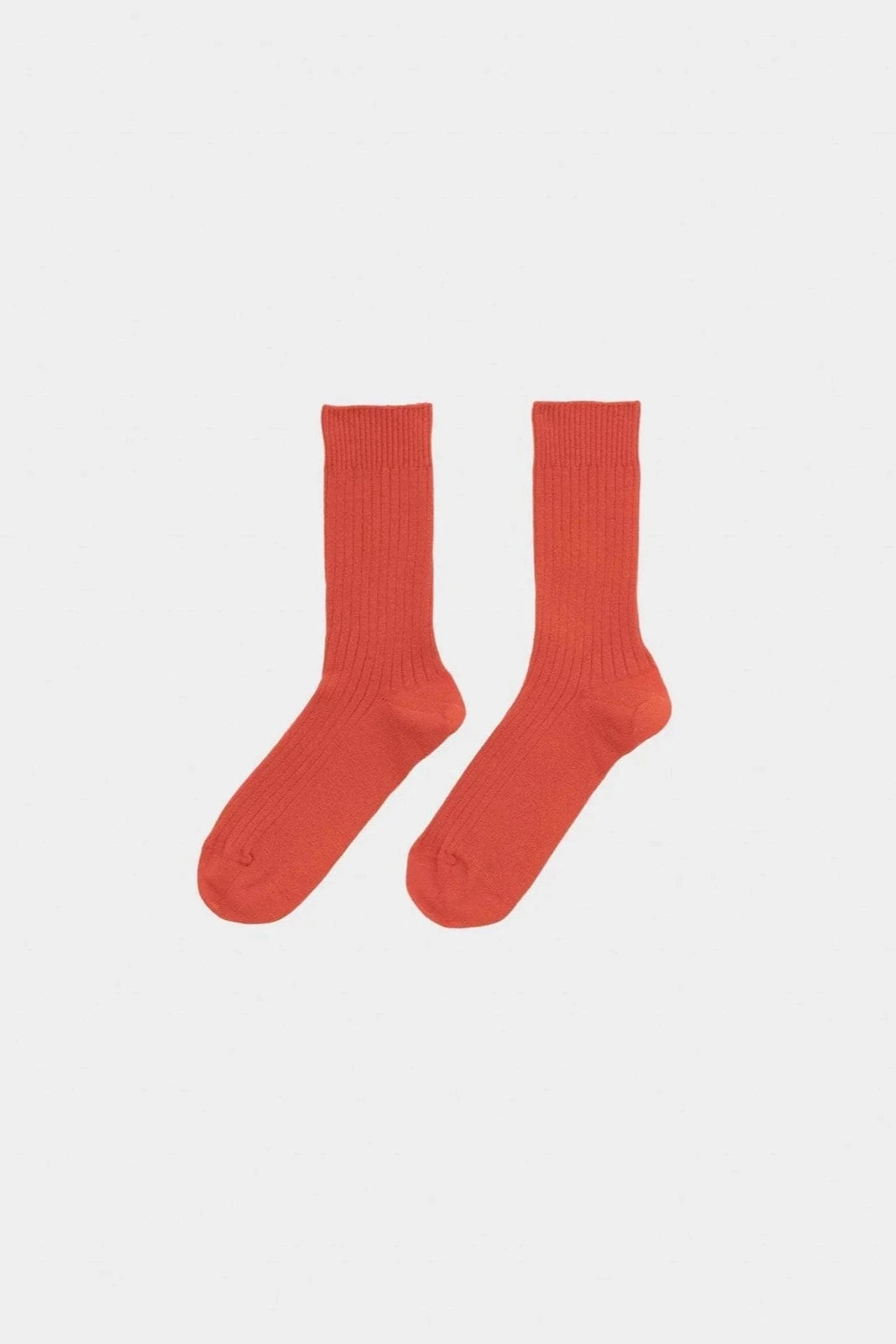 Rib Ankle Socks - Bill Red