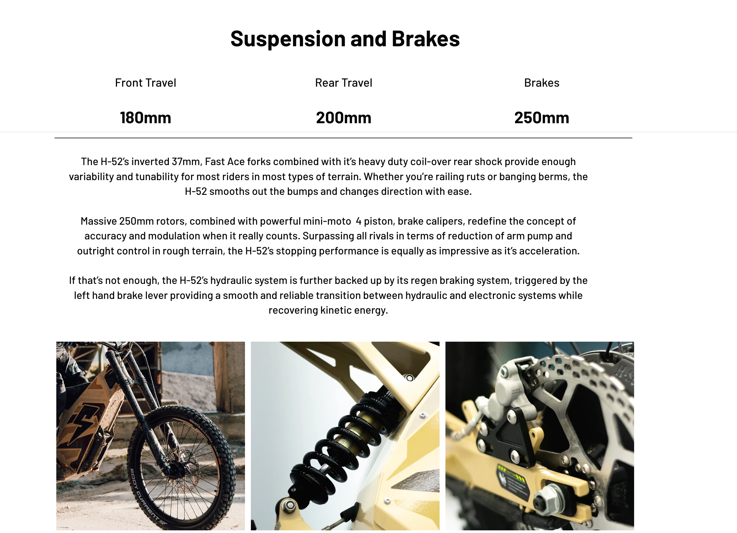 Stealth H52R Full Suspension Electric Motorcross Bike