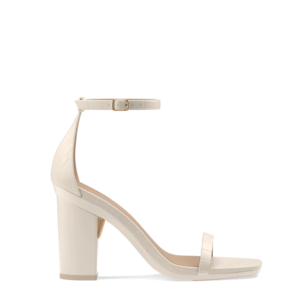 The Gigi - Ivory Crocodile 4 Block
