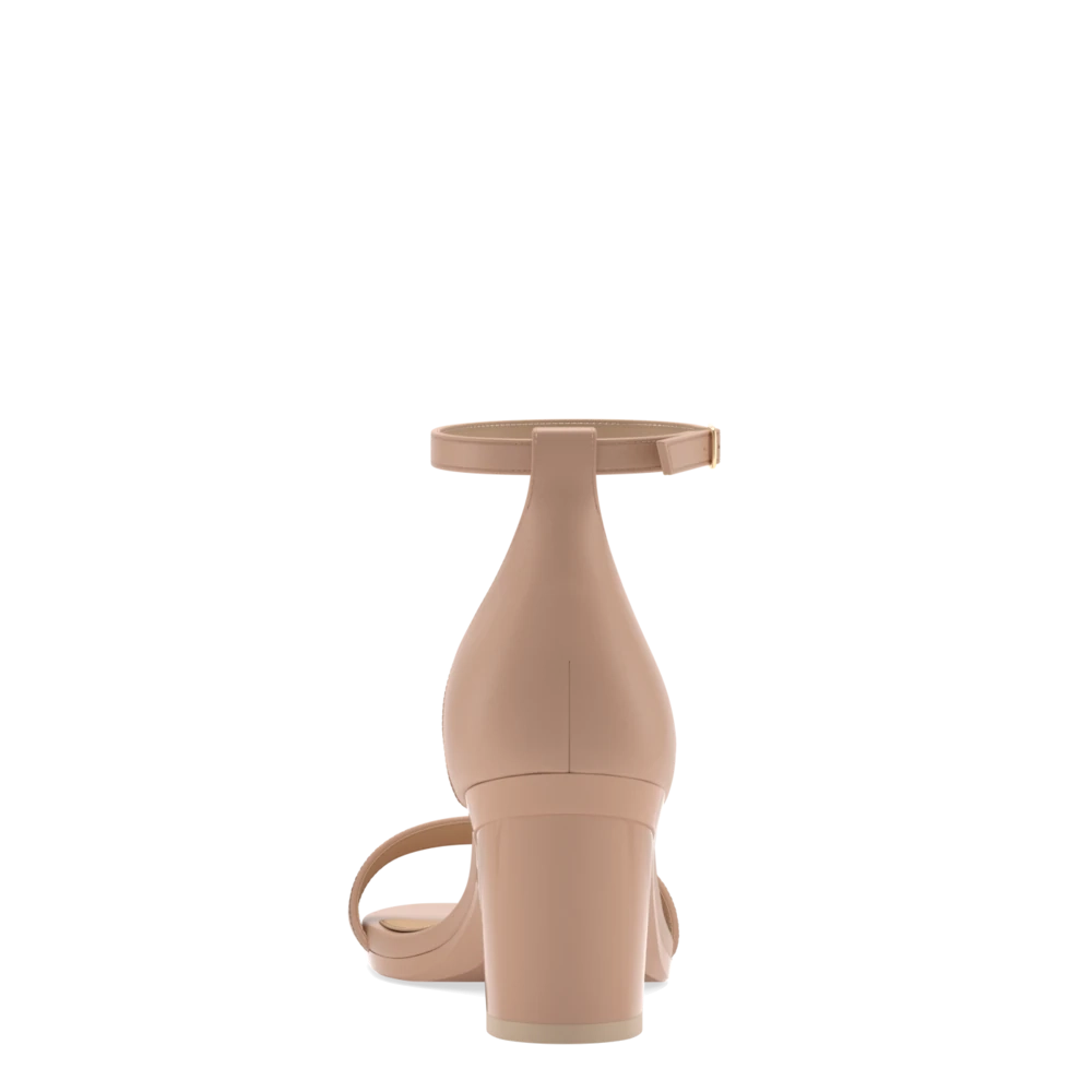 The Pashionista - Latte Leather 3 Block