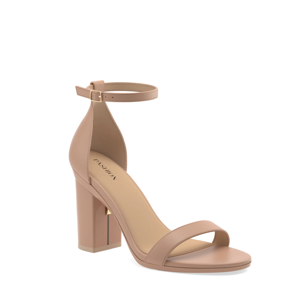 The Pashionista - Latte Leather 4 Block