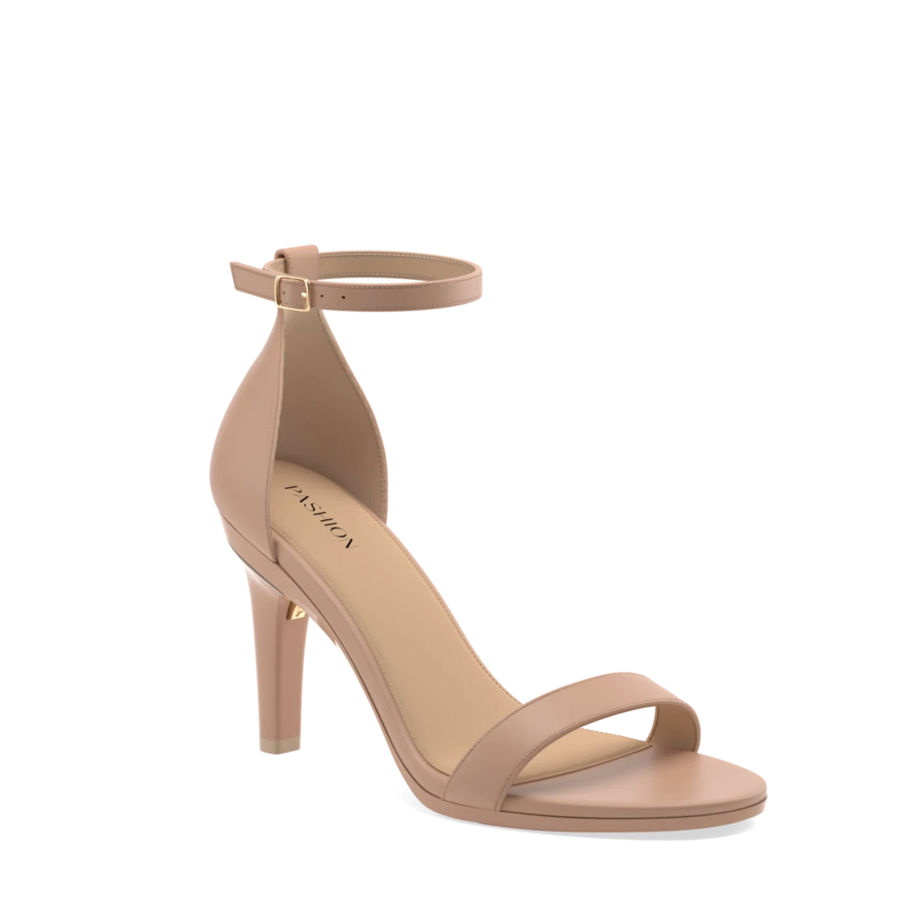 The Pashionista - Latte Leather 4 Stiletto