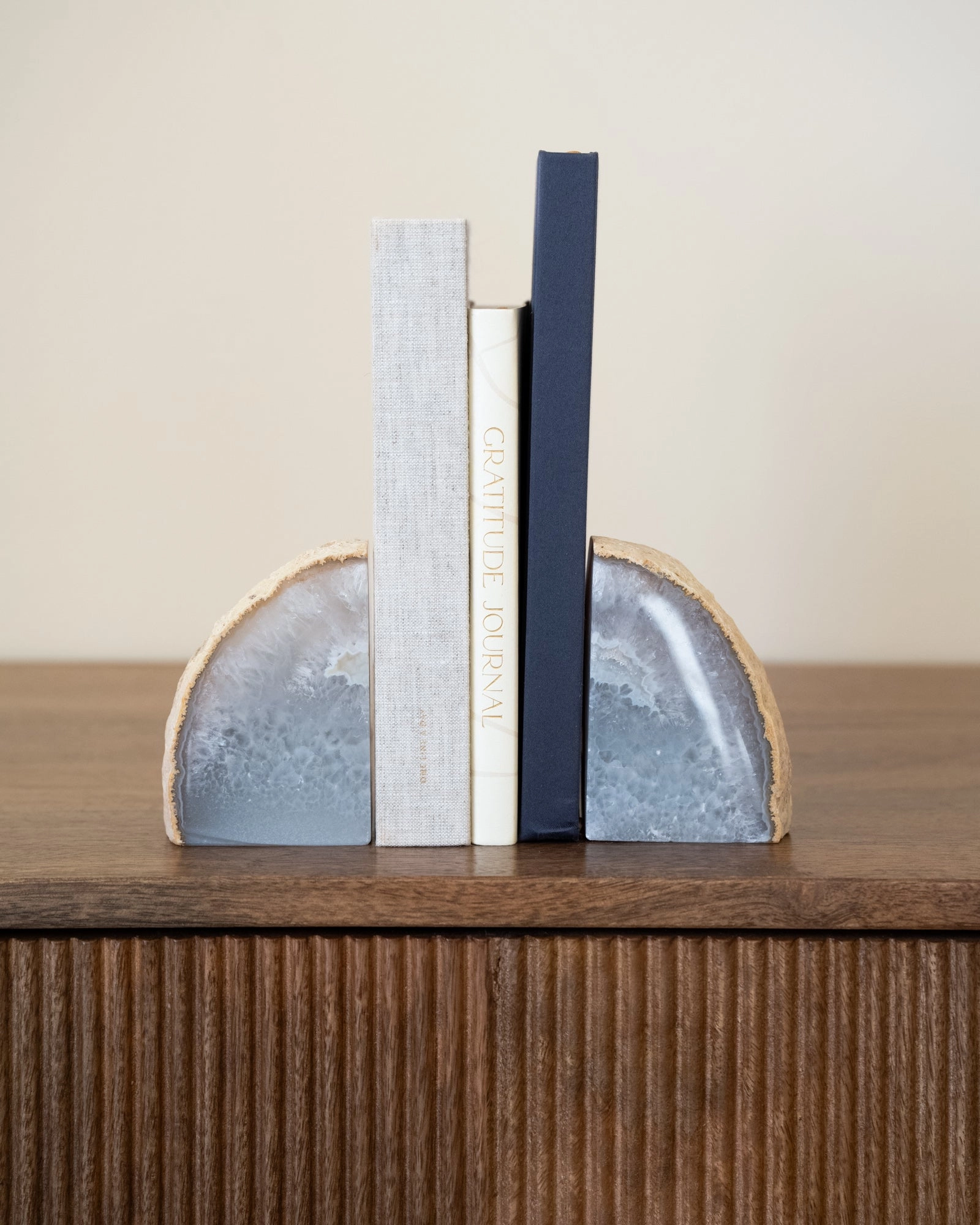 Unique Bookend Agate Stone Small
