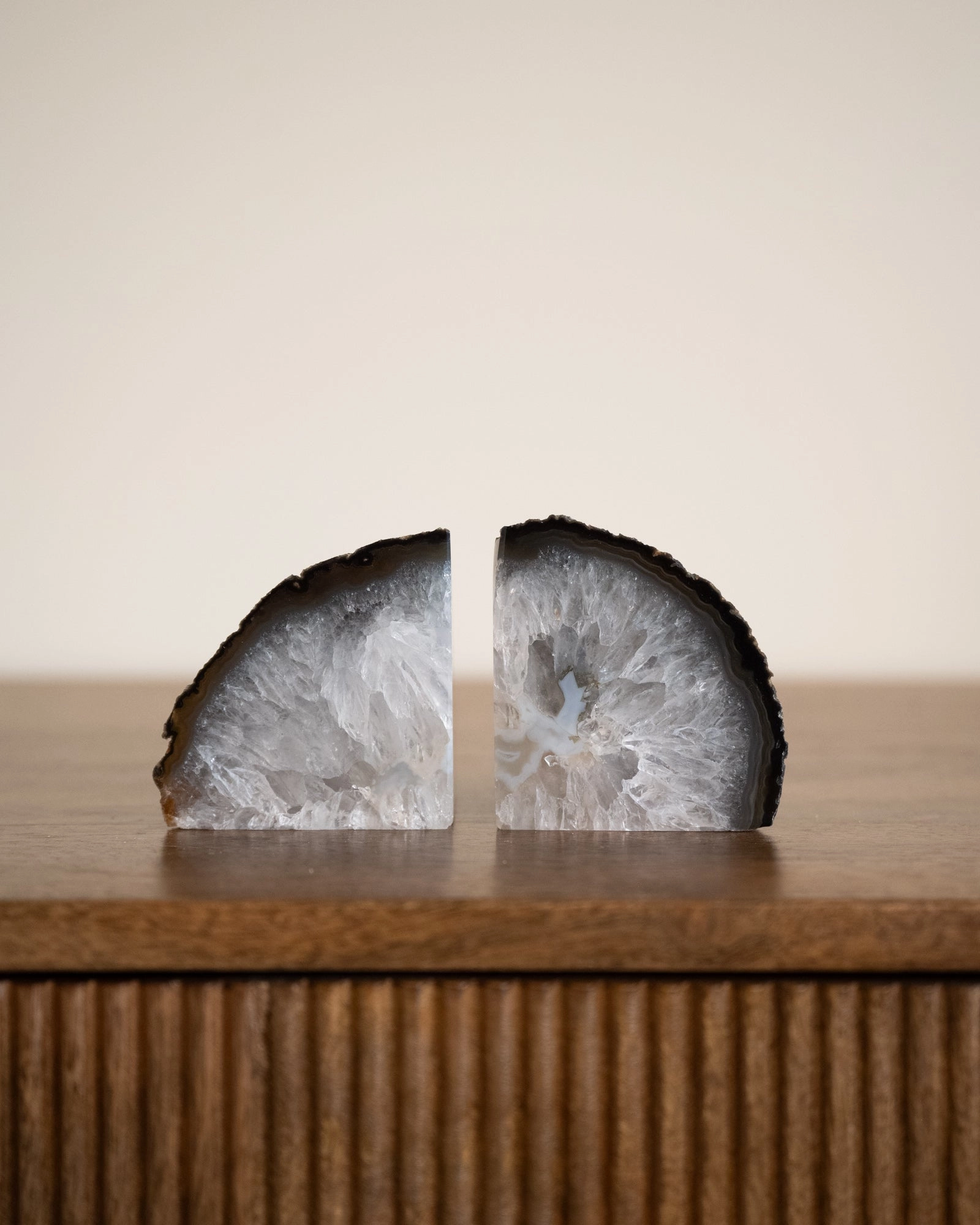 Unique Bookend Agate Stone Small