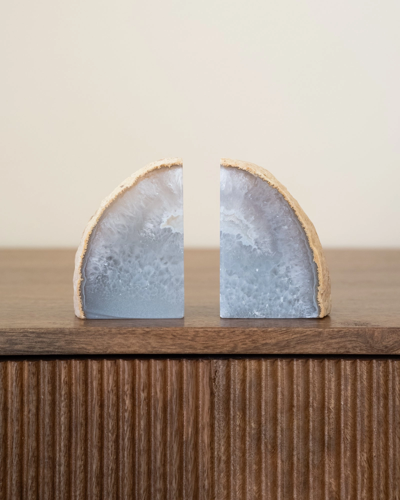 Unique Bookend Agate Stone Small