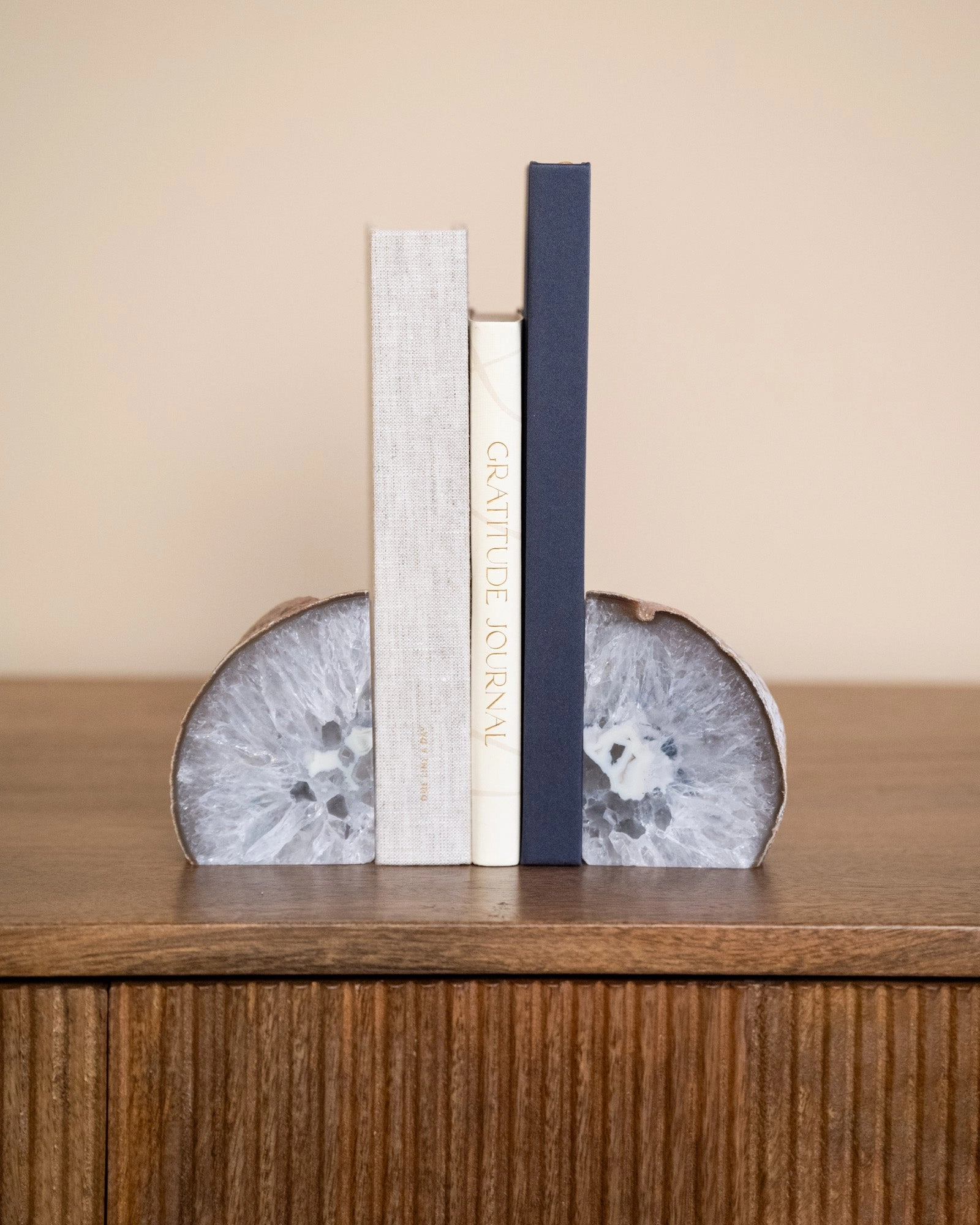 Unique Bookend Agate Stone Small