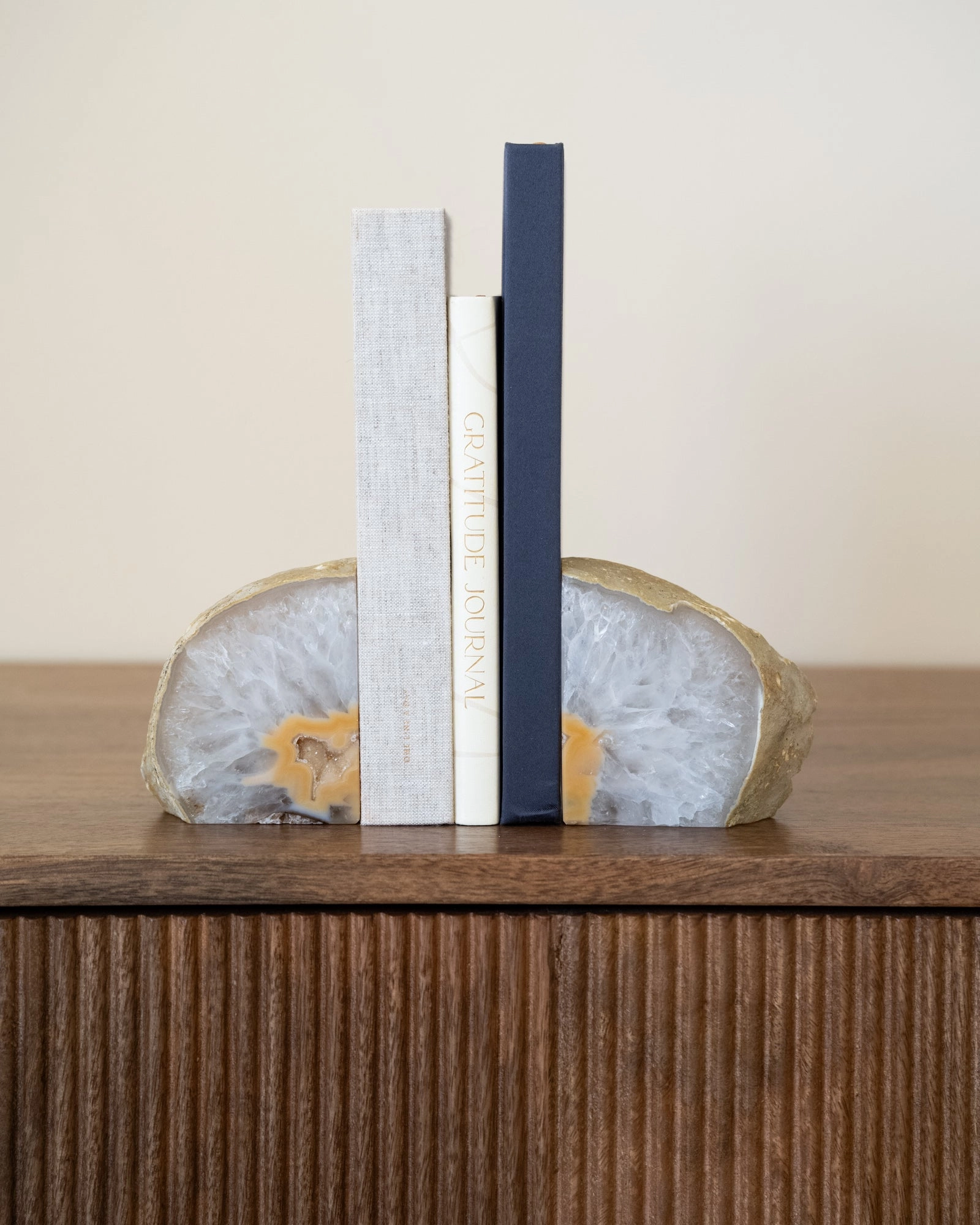 Unique Bookend Agate Stone Small