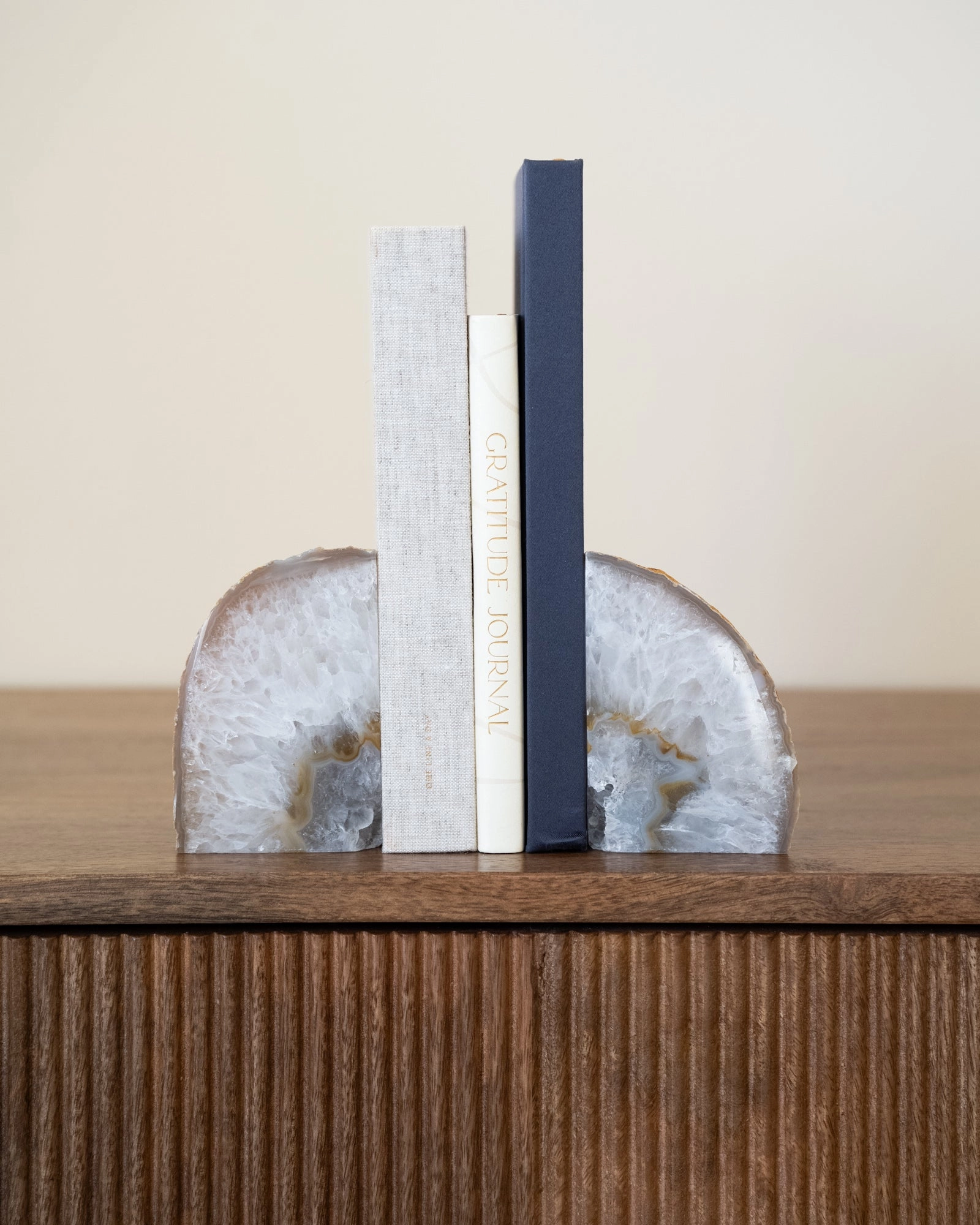 Unique Bookend Agate Stone Small
