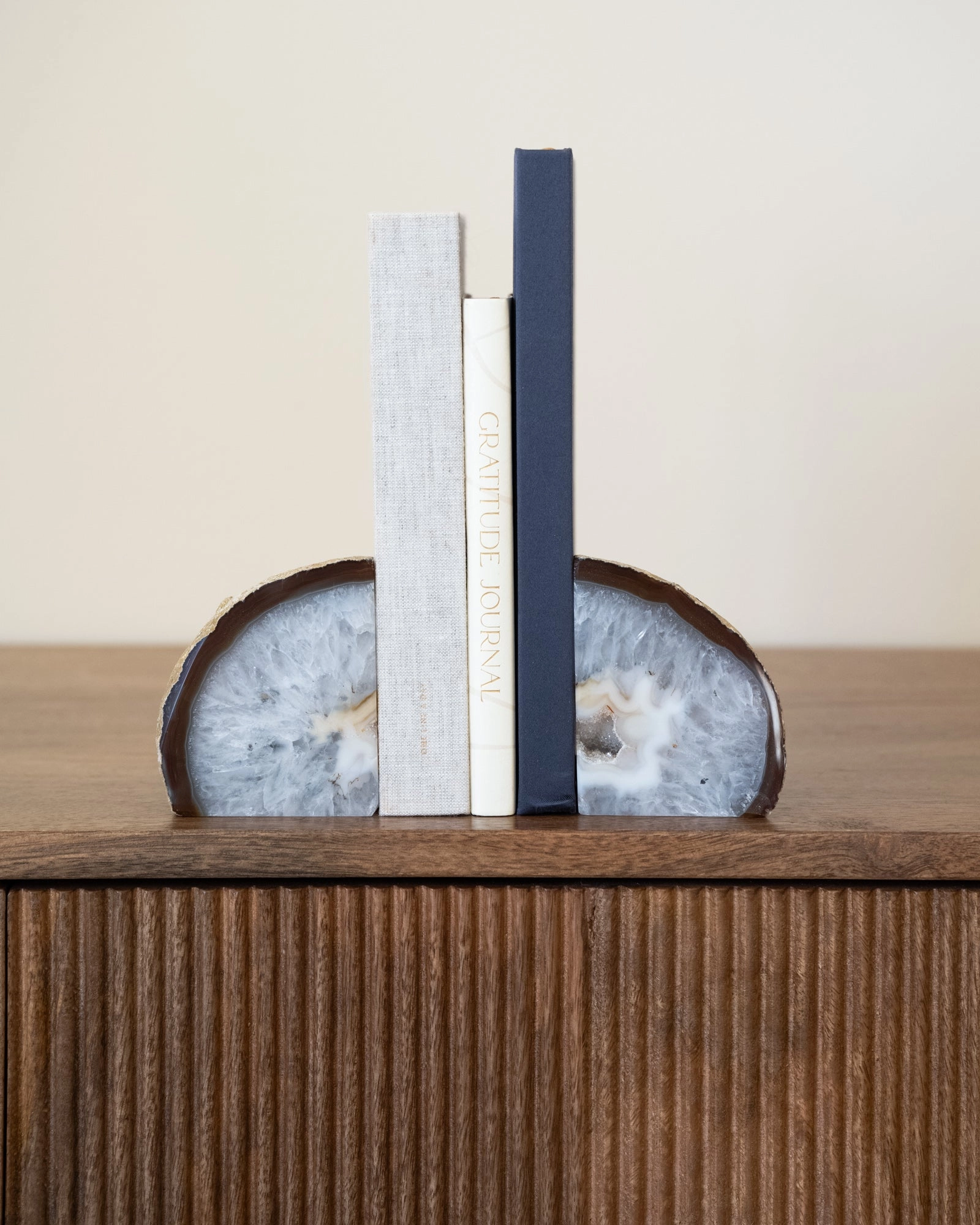 Unique Bookend Agate Stone Small