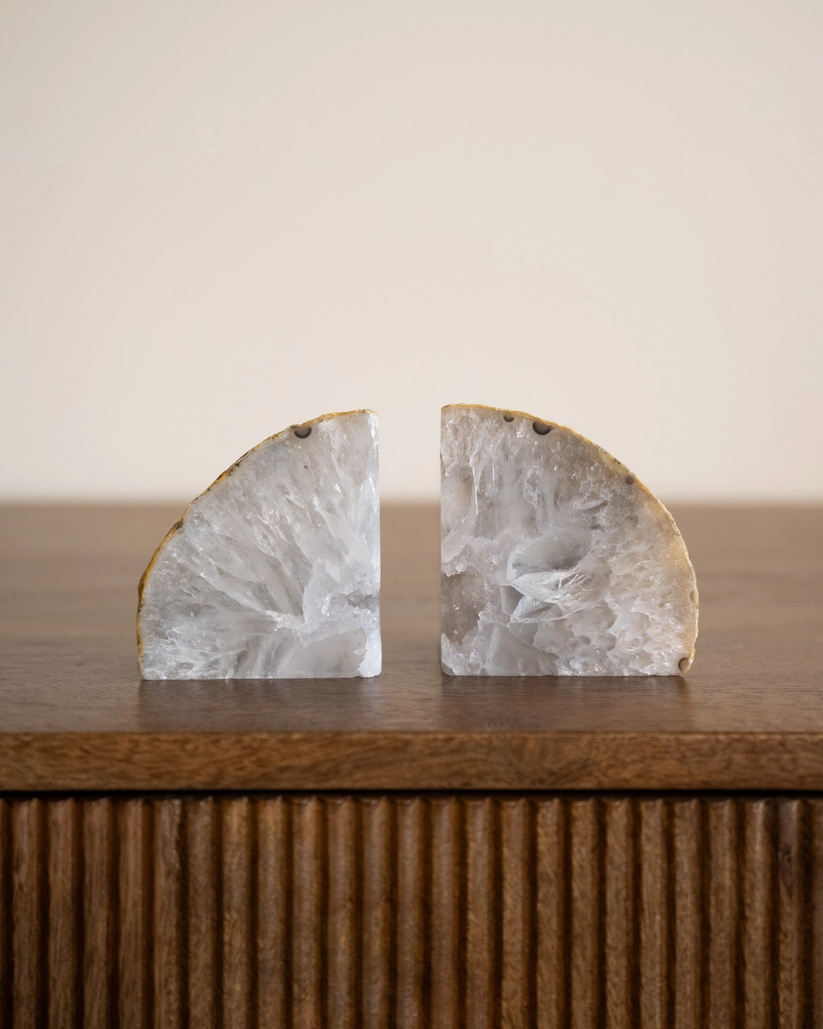 Unique Bookend Agate Stone Small