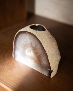 Unique Tealight Holder Agate Stone