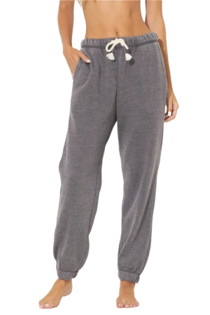 Vintage Havana/Ocean Drive Burn Out Sweatpants with Pockets OD1498 Steel Grey