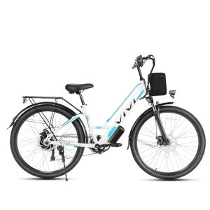 VIVI MT26GUL Electric Bike Rambler Electric Commuter Bike UL2849 Certified