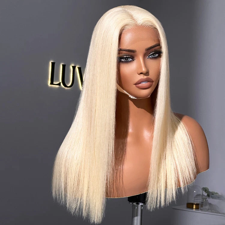 Weekly Special | Blonde 613 Silky Straight Glueless 5x5 Closure HD Lace Wig Pre-Cut Lace