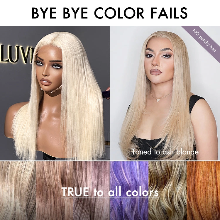 Weekly Special | Blonde 613 Silky Straight Glueless 5x5 Closure HD Lace Wig Pre-Cut Lace