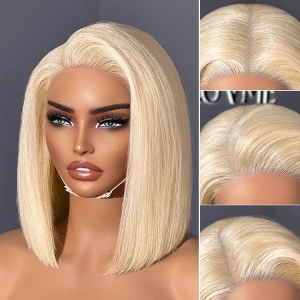 Weekly Special | Blonde 613 Silky Straight Glueless 5x5 Closure HD Lace Wig Pre-Cut Lace