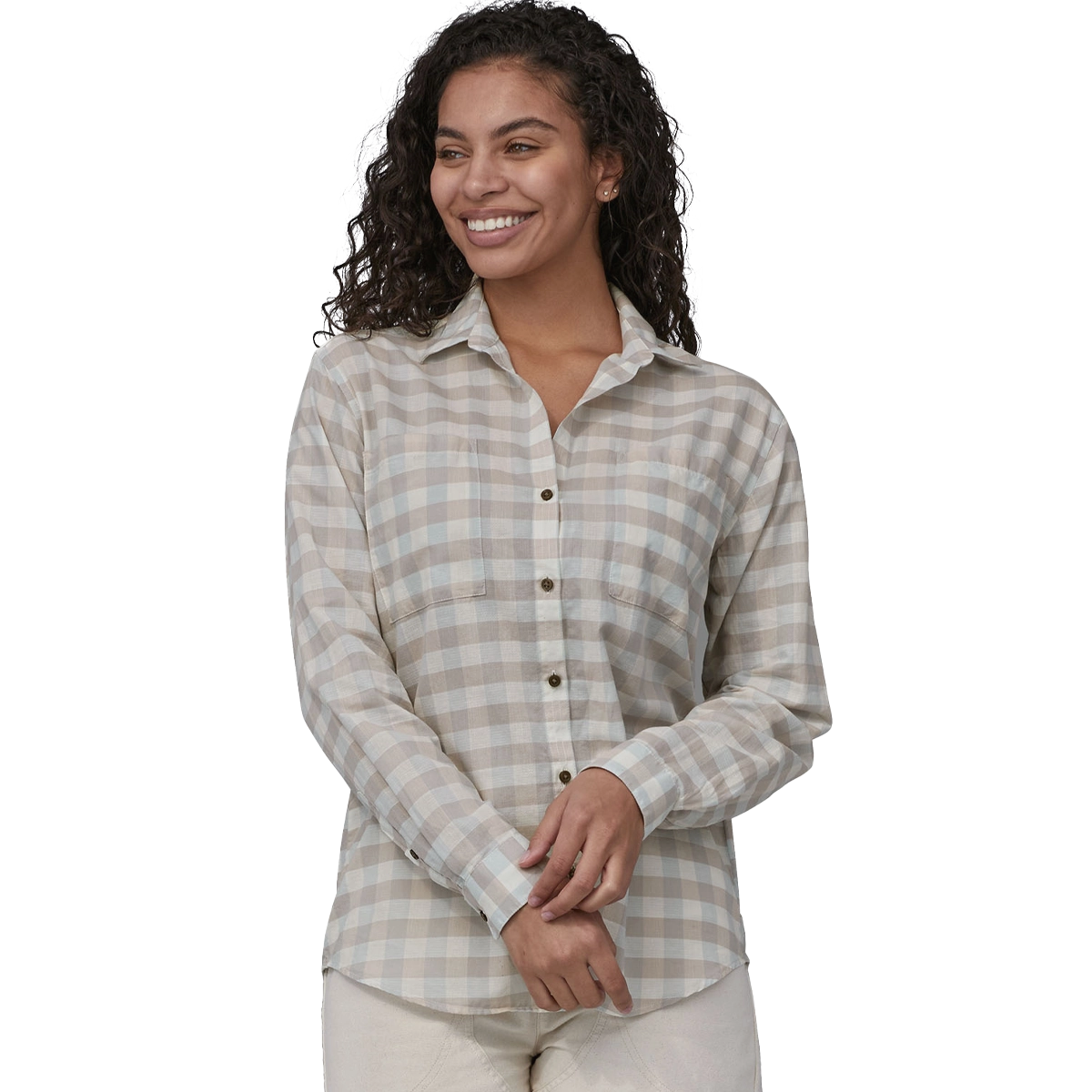 Women's Lightweight A/C Buttondown Long Sleeve