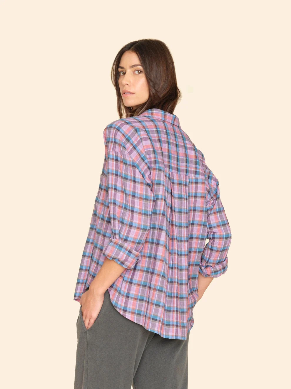 Xix5wtp000 Plaid Top