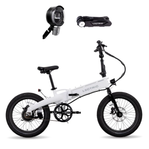 XP Lite 2.0 Arctic White Long-Range   FREE Elite Headlight & Bike Lock ($148 Value)