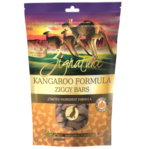 Zignature Kangaroo Biscuit Treat For Dog, 12oz